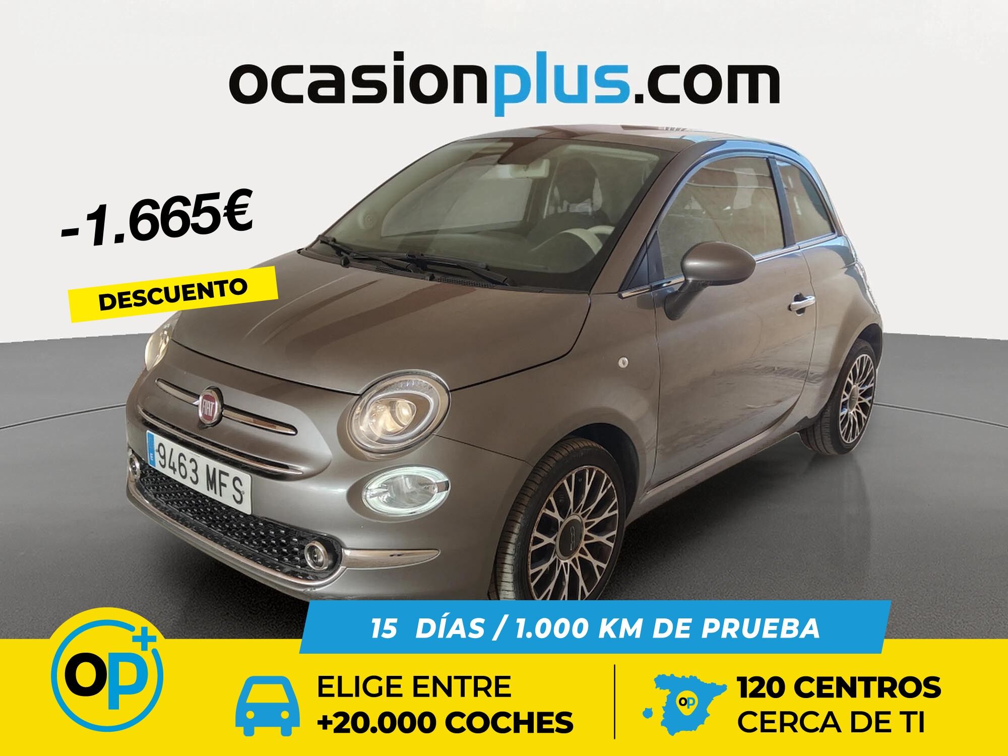 FIAT 500 (1.0 Hybrid Dolcevita 51 kW (70 CV)) en Madrid