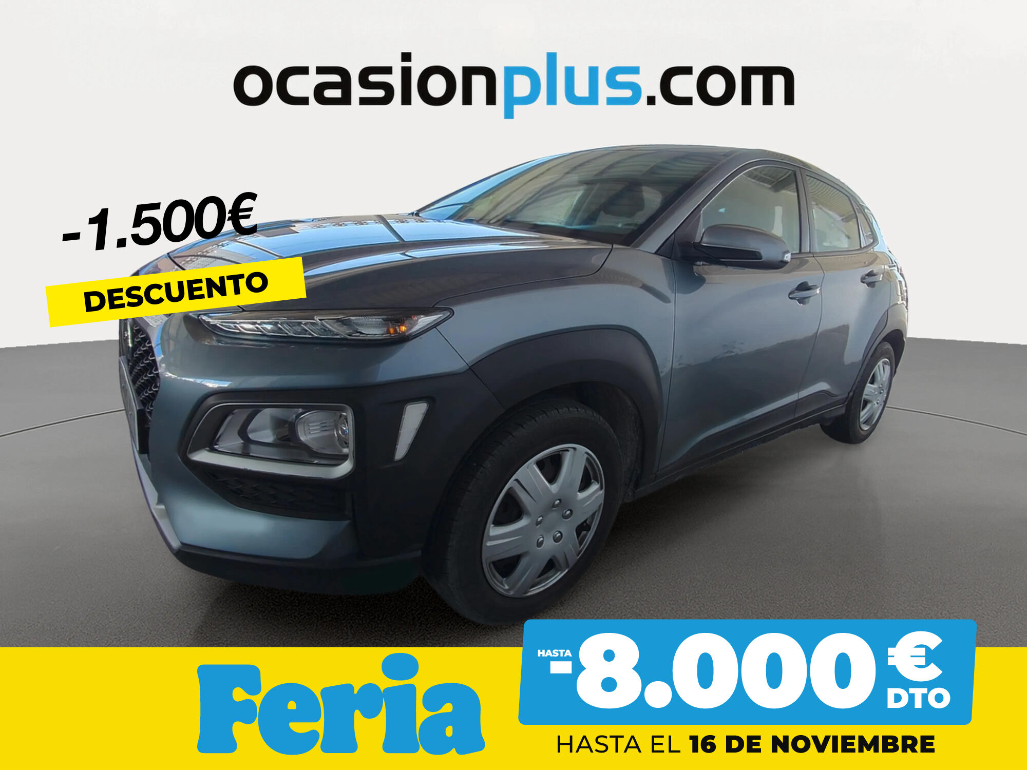 HYUNDAI Kona (1.0 TGDi Essence 4x2 88 kW (120 CV)) en Madrid