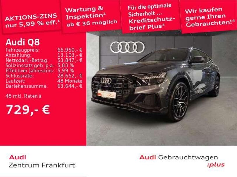 Foto del AUDI Q8 50 TDI S line plus quattro tiptronic