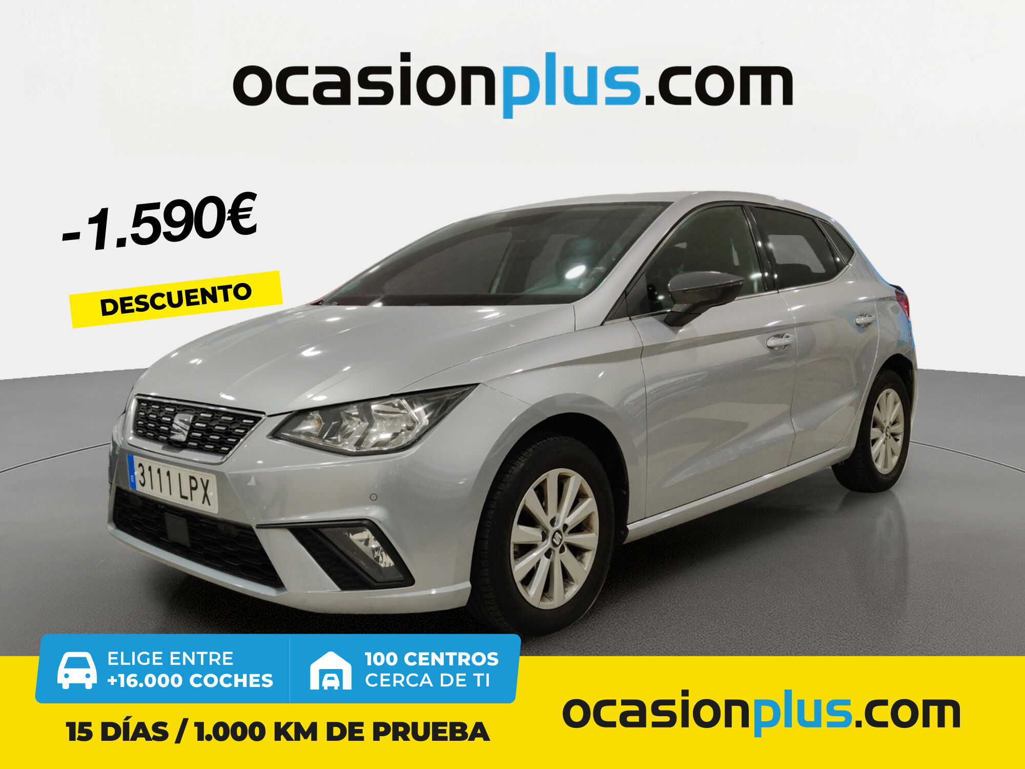 SEAT Ibiza (1.0 TSI Xcellence Go2 DSG 81 kW (110 CV)) en Madrid