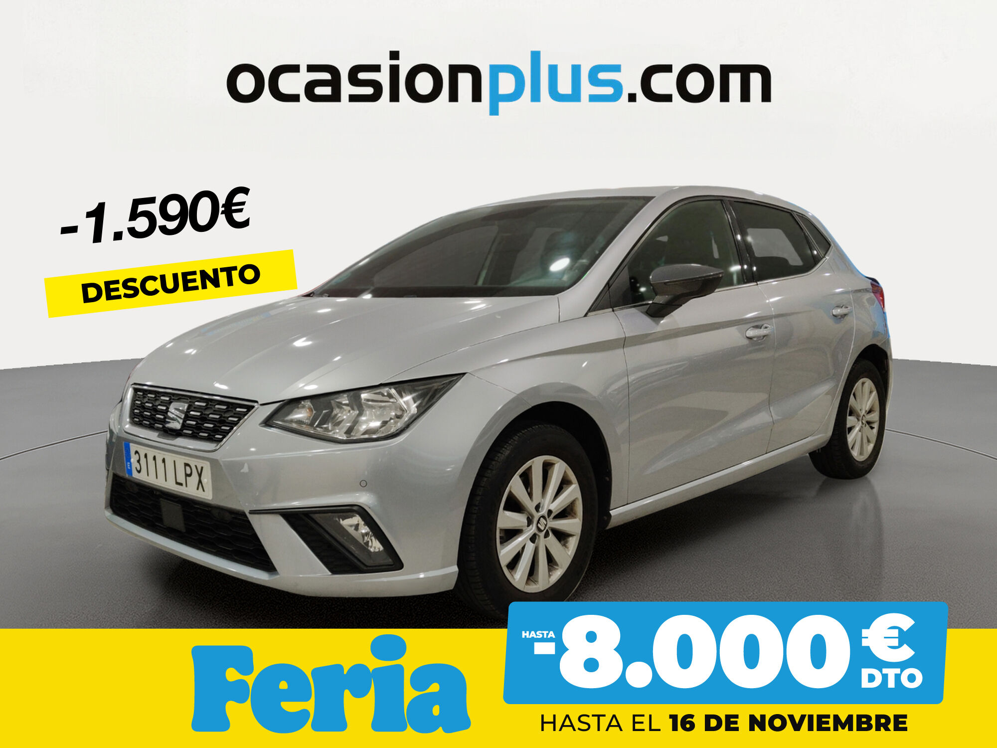 SEAT Ibiza (1.0 TSI Xcellence Go2 DSG 81 kW (110 CV)) en Madrid