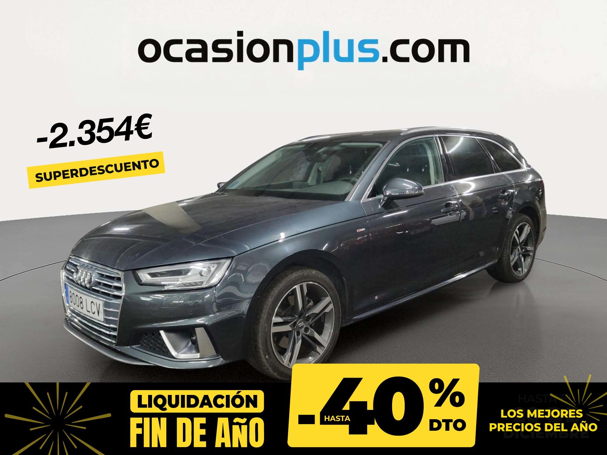 AUDI A4 (40 g-tron S line S-Tronic 125 kW (170 CV)) en Madrid