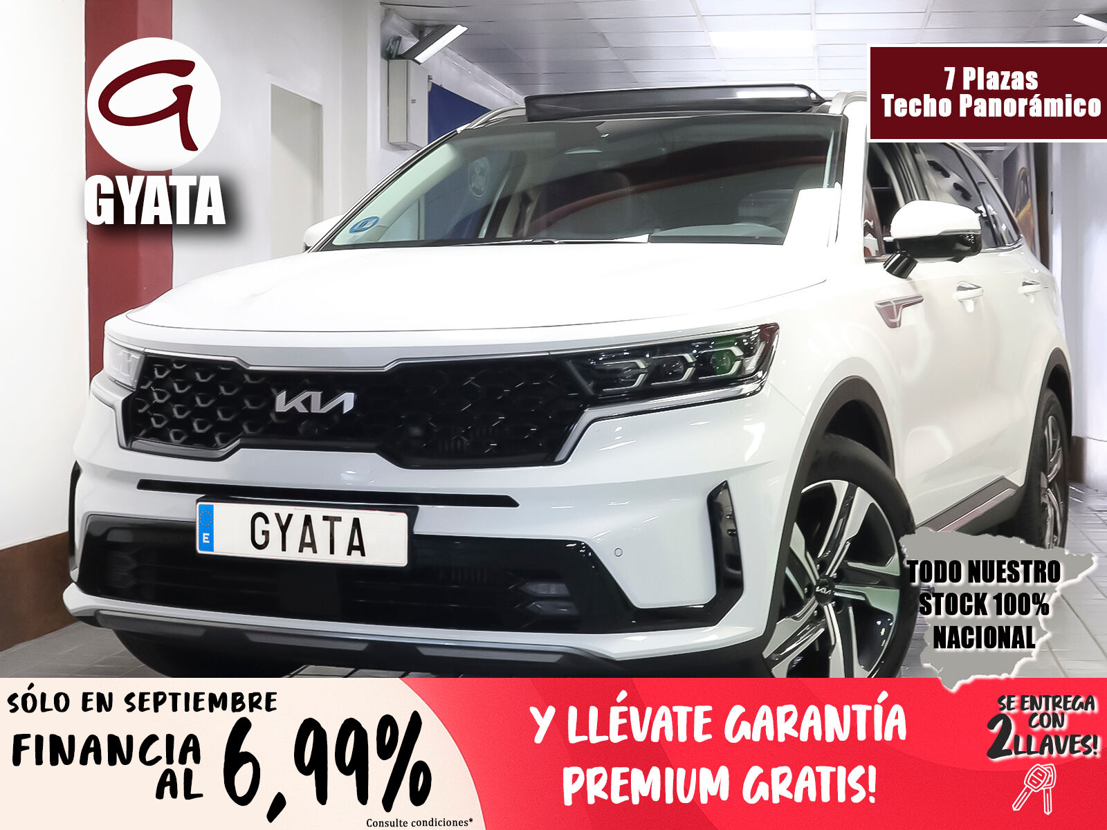 KIA Sorento (1.6 T-GDi HEV Emotion 4x2 169 kW (230 CV)) en Madrid