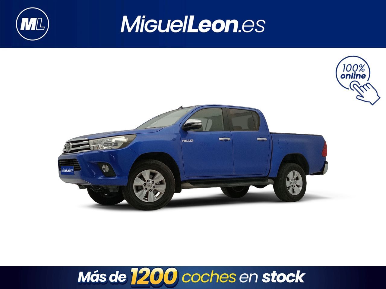 TOYOTA Hilux (4WD VIII 2.4 D 150CV) en Palmas, Las