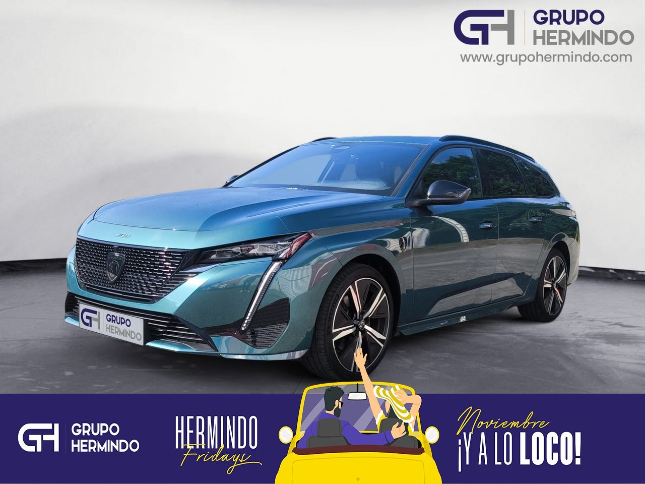 PEUGEOT 308 (SW GT BLUE HDI 130 CV EAT8) en Pontevedra