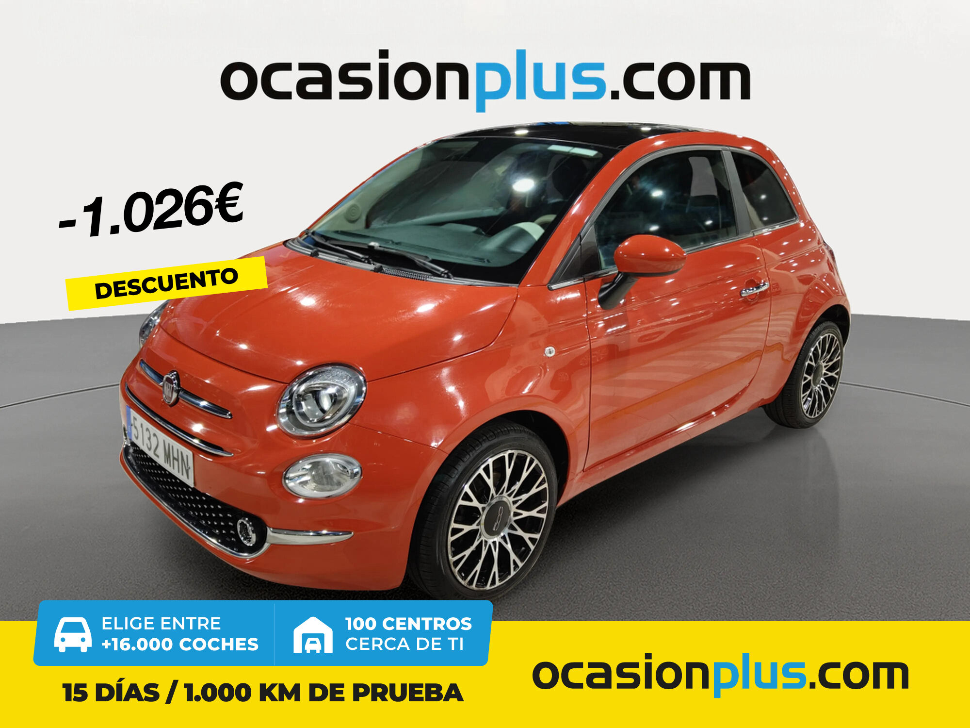 FIAT 500 (1.0 Hybrid Dolcevita 51 kW (70 CV)) en Madrid