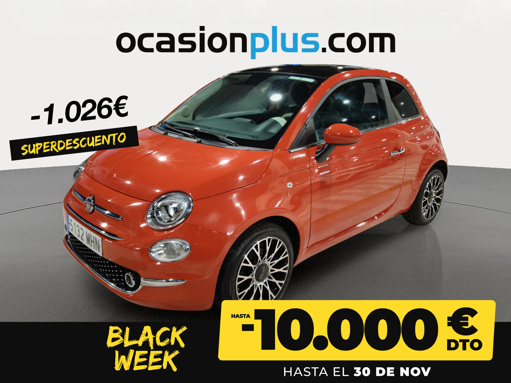 FIAT 500 (1.0 Hybrid Dolcevita 51 kW (70 CV)) en Madrid