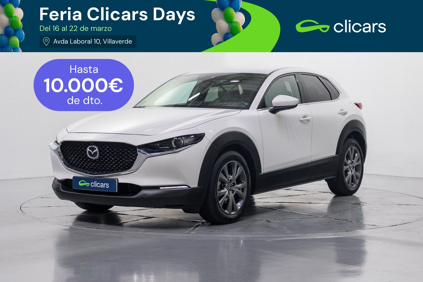 Foto del MAZDA CX-30 2.0 Skyactiv-X Zenith White Safety 2WD Aut 137kW