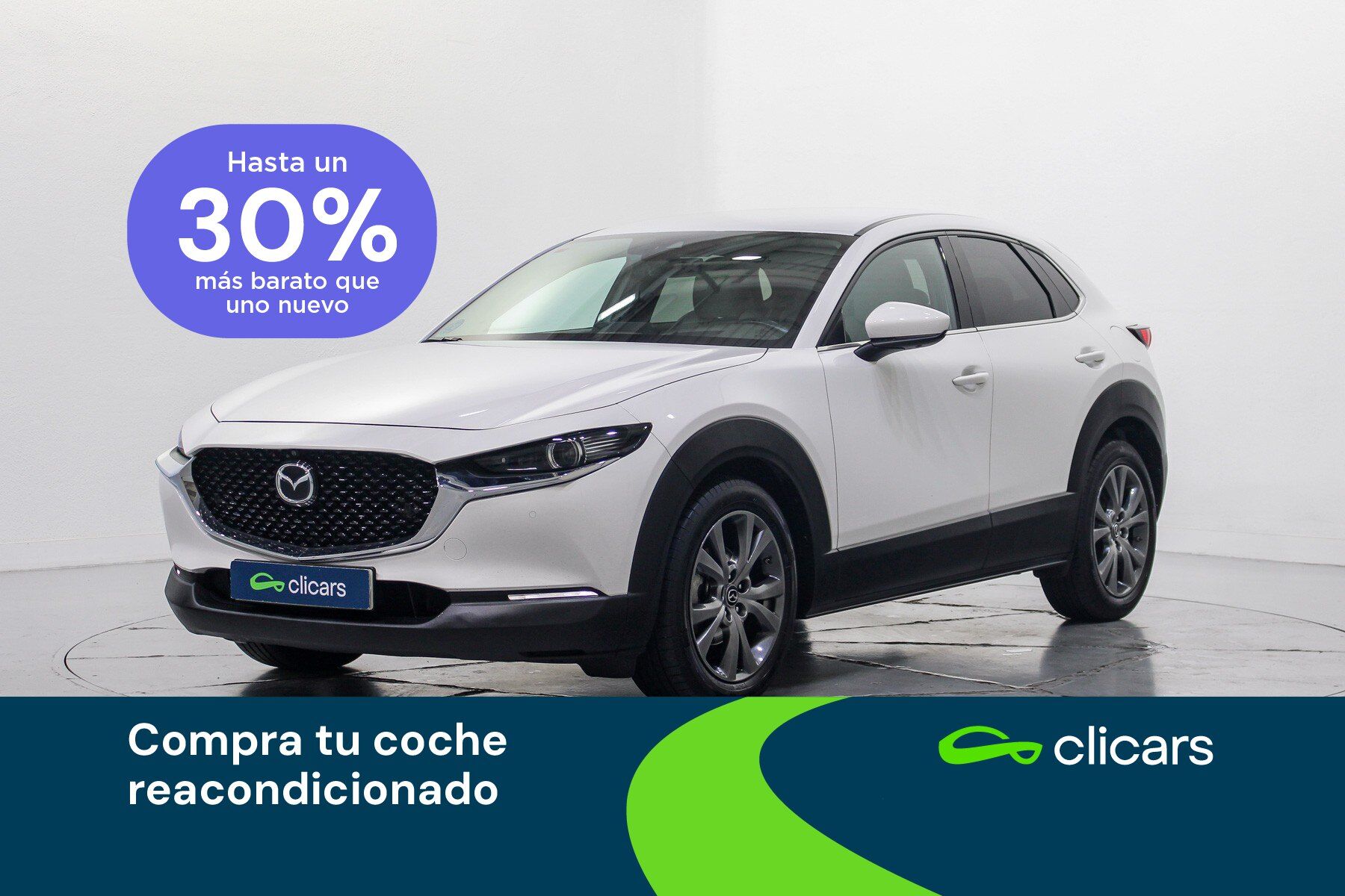 MAZDA CX-30 (CX-30 2.0 Skyactiv-X Zenith White Safety 2WD Aut 137kW) en Mad