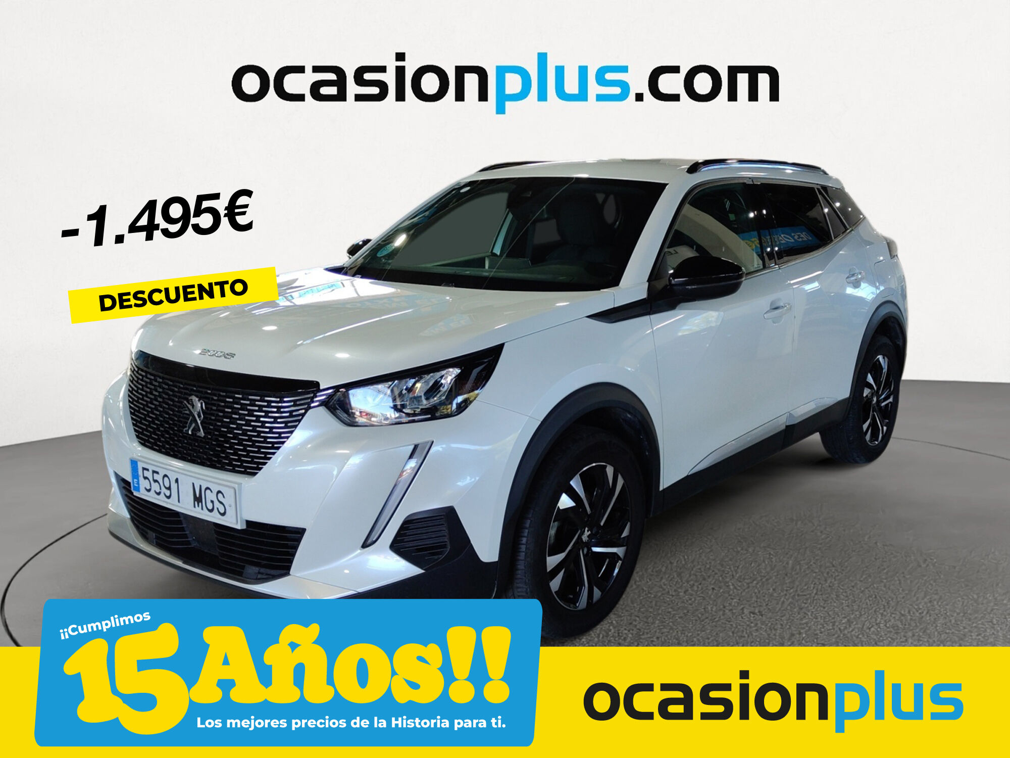 PEUGEOT 2008 (PureTech 130 S&S Allure Pack 96 kW (130 CV)) en Madrid