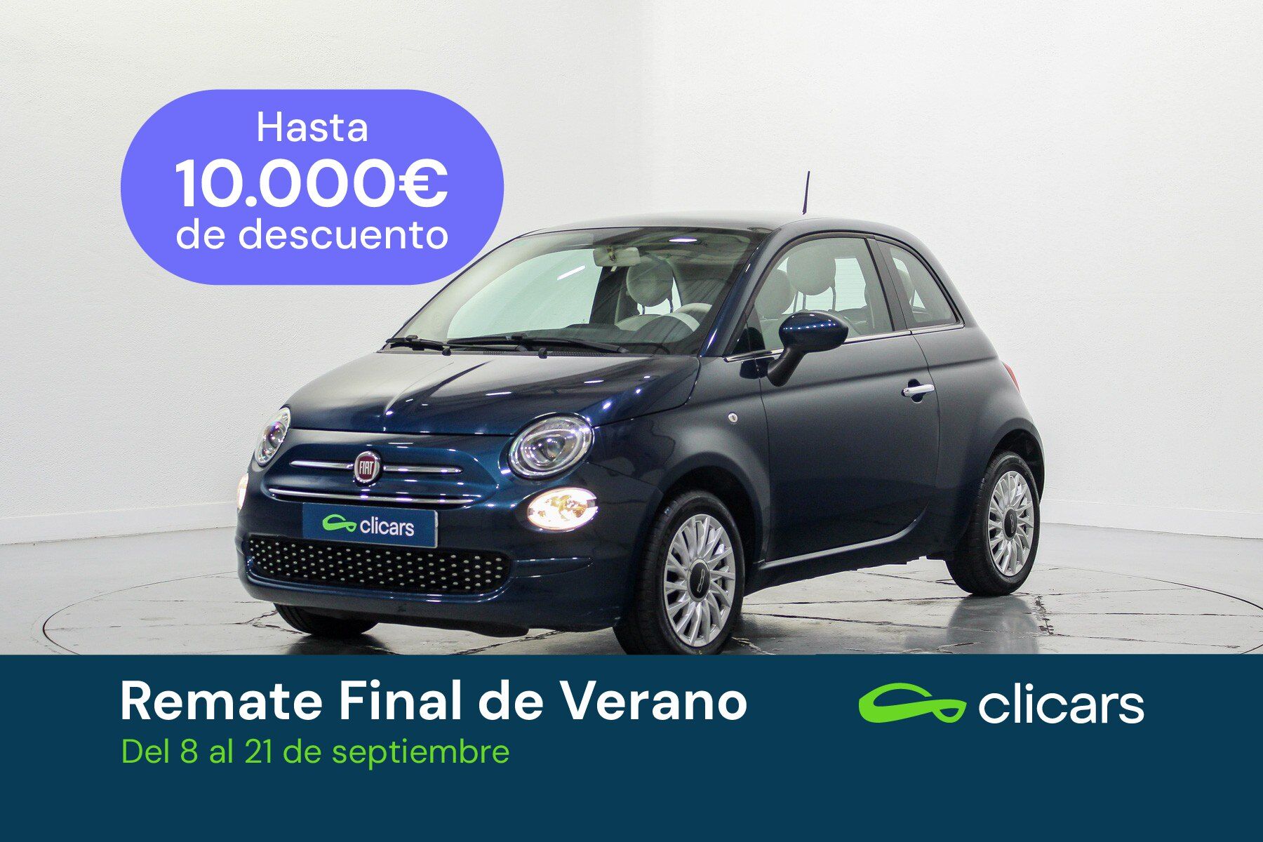 FIAT 500 (500 1.2 Lounge) en Madrid