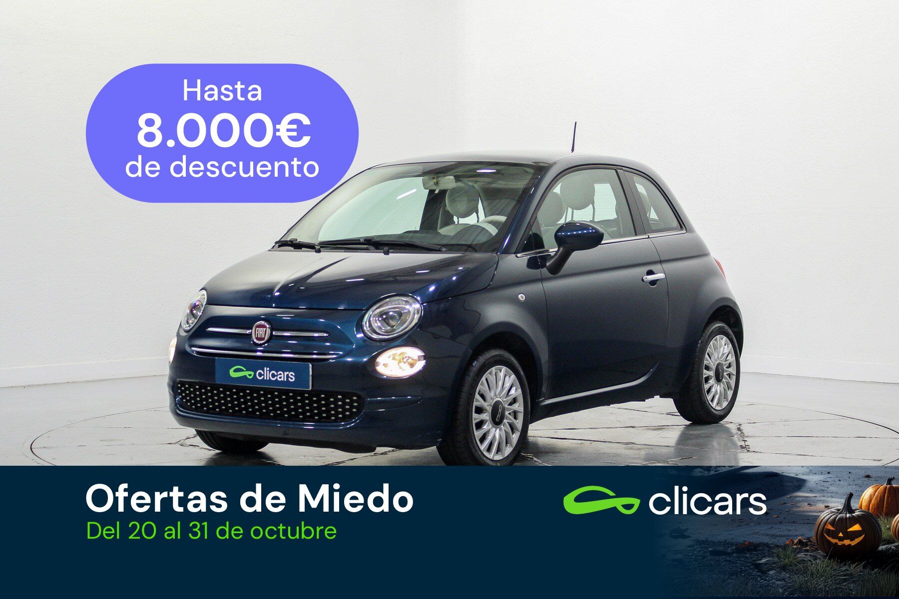 FIAT 500 (500 1.2 Lounge) en Madrid
