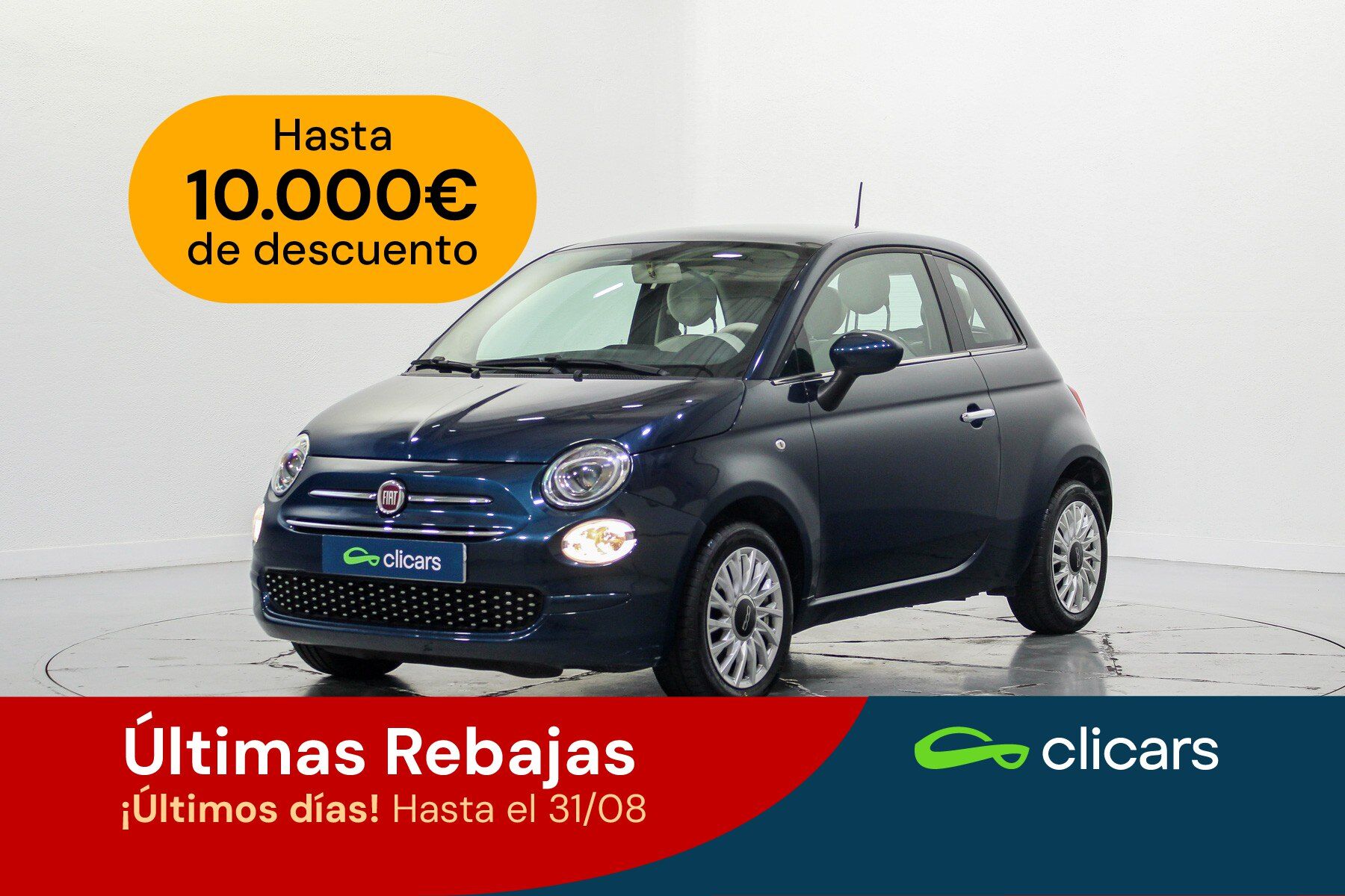 FIAT 500 (500 1.2 Lounge) en Madrid