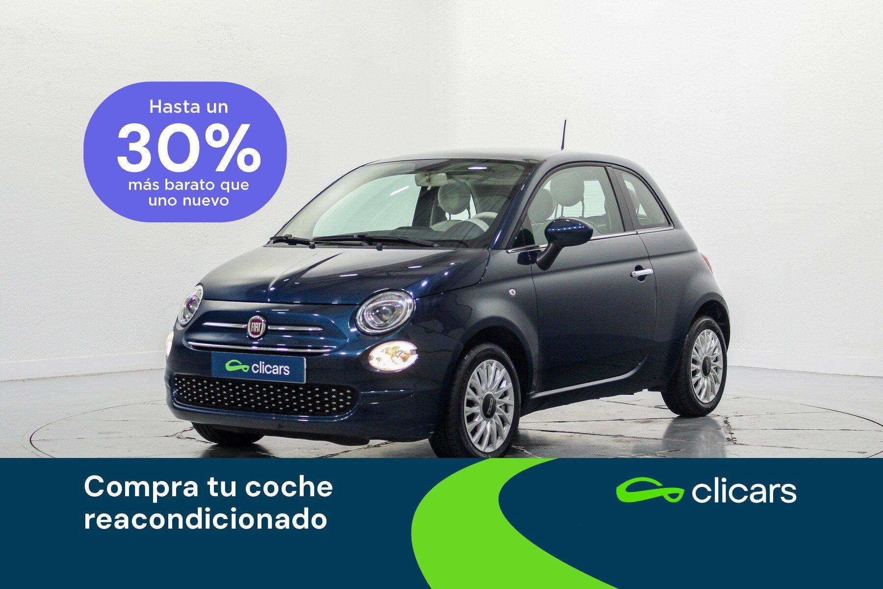 FIAT 500 (500 1.2 Lounge) en Madrid