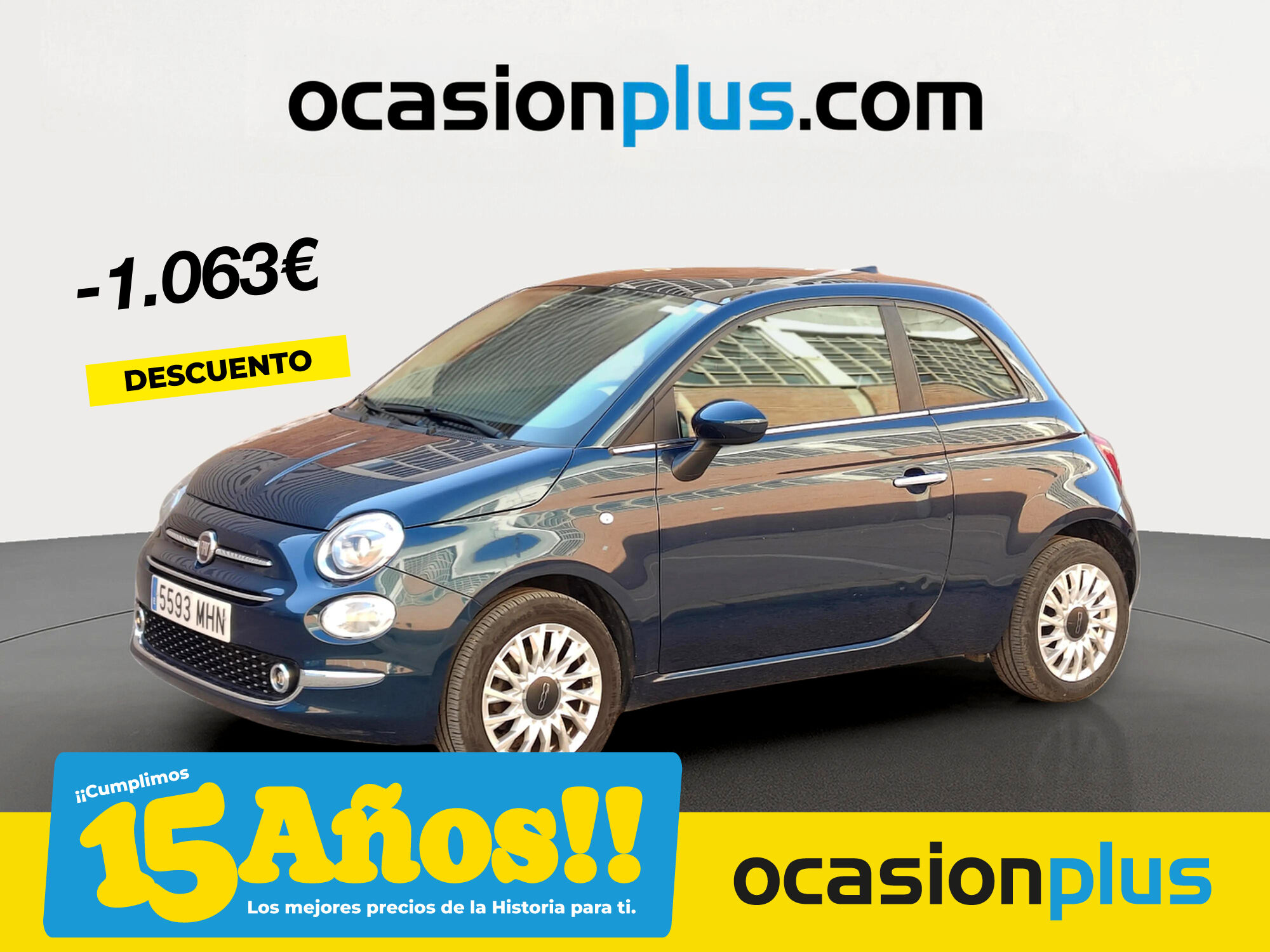 FIAT 500 (1.0 Hybrid Dolcevita 51 kW (70 CV)) en Madrid