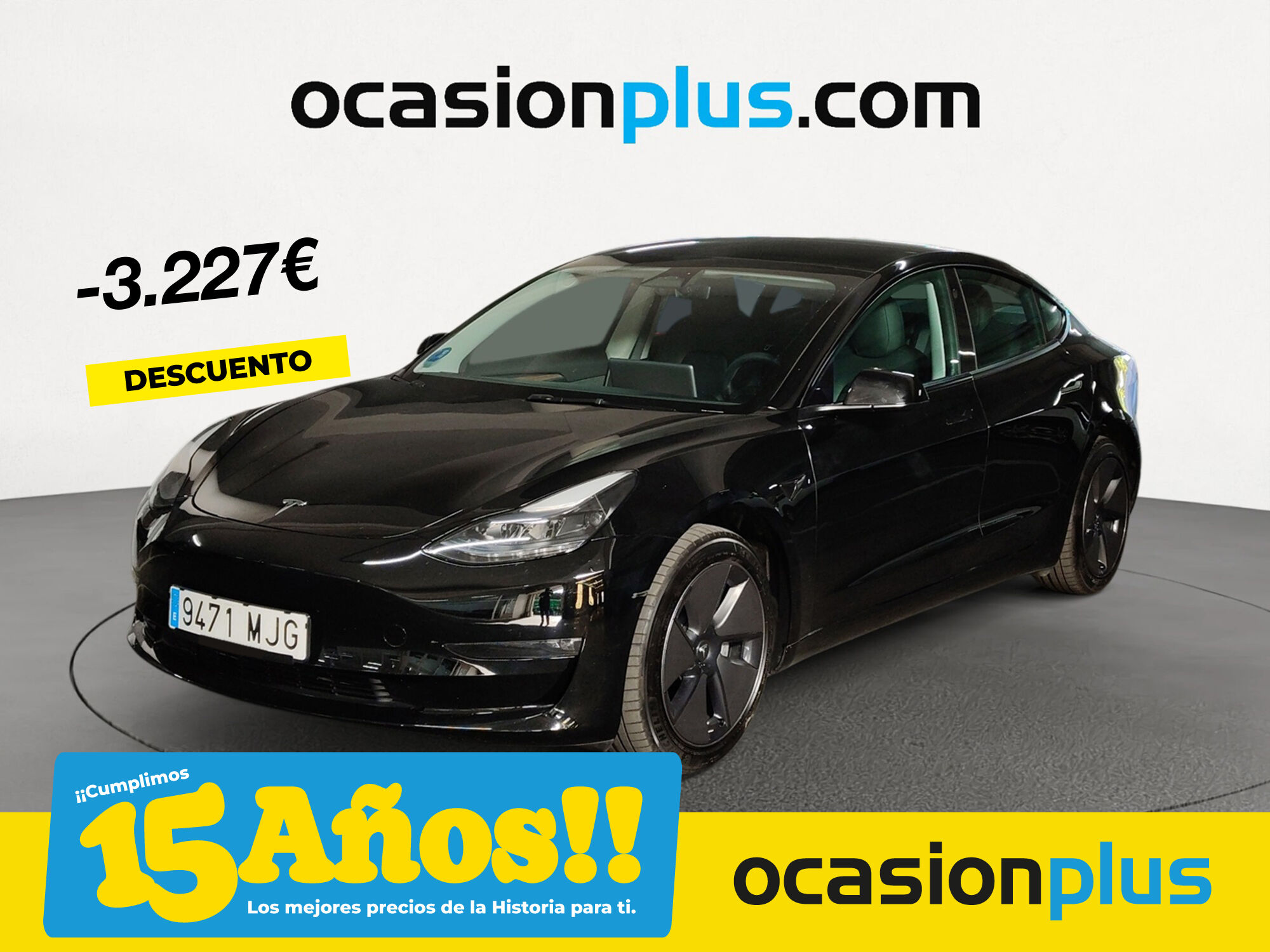 TESLA Model 3 (Gran Autonomía 4WD 366 kW (498 CV)) en Madrid