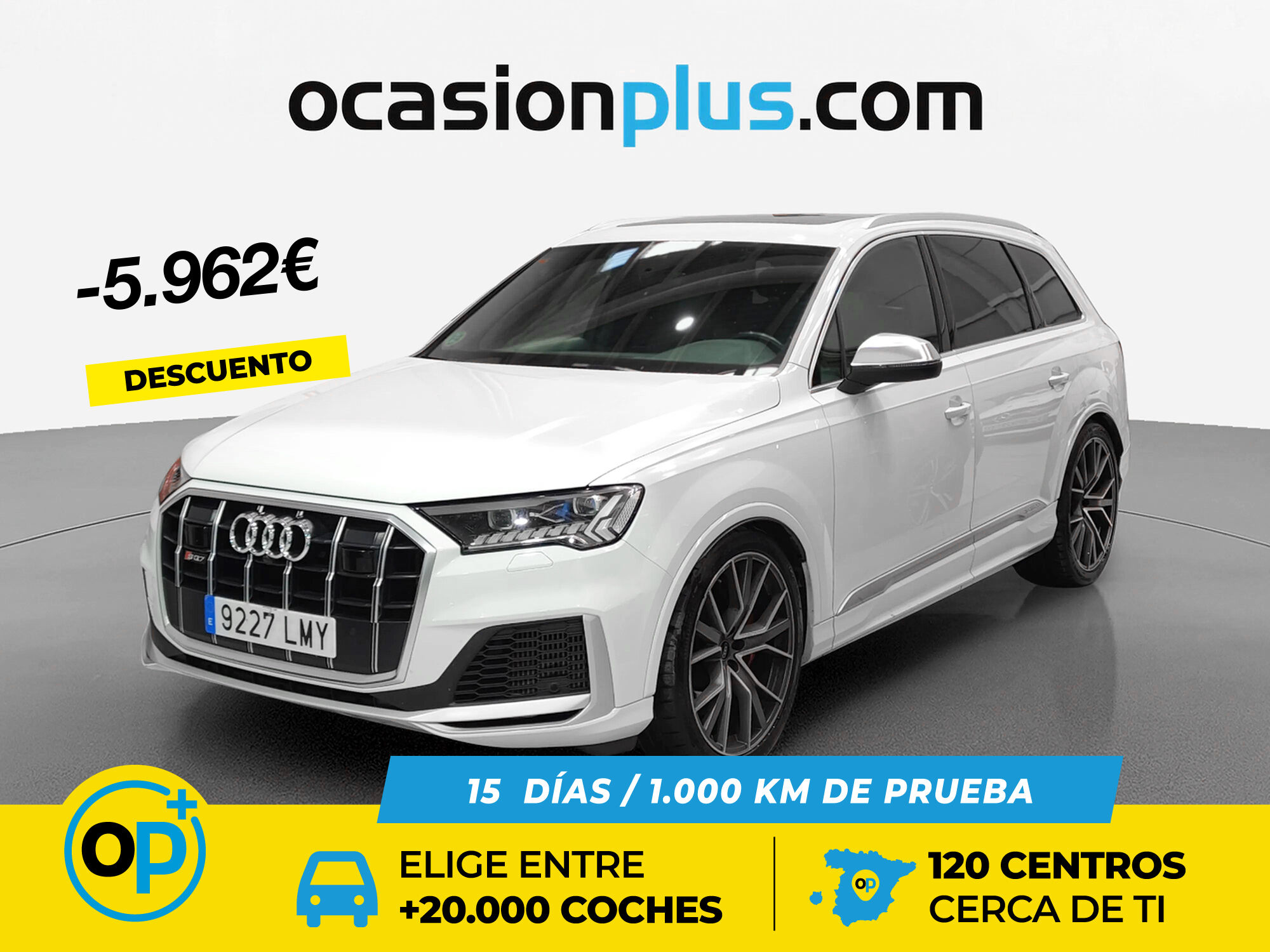 AUDI Q7 (TFSI quattro 373 kW (507 CV) tiptronic) en Madrid