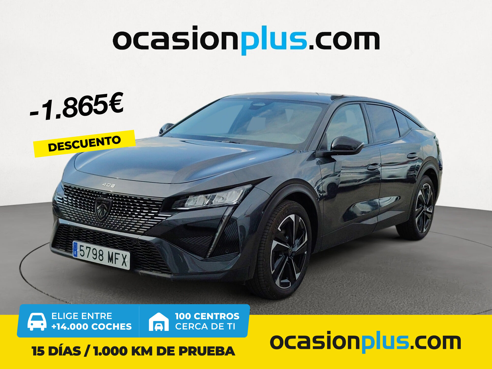 PEUGEOT 408 (Puretech 130 Allure Pack EAT8 96 kW (130 CV)) en Madrid