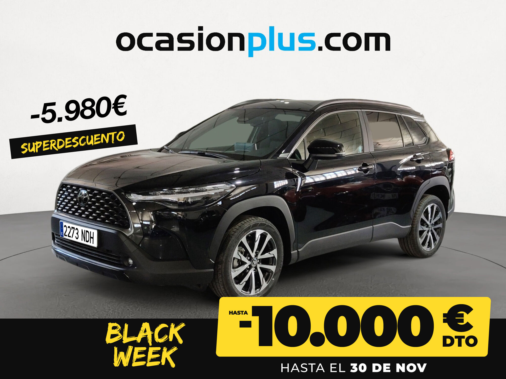 TOYOTA Corolla Cross (2.0l Style Plus 145 kW (197 CV)) en Madrid