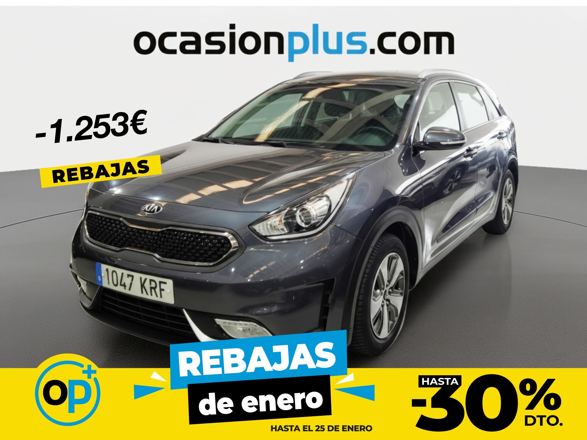 KIA Niro (1.6 GDi HEV Híbrido Drive 104 kW (141 CV)) en Madrid