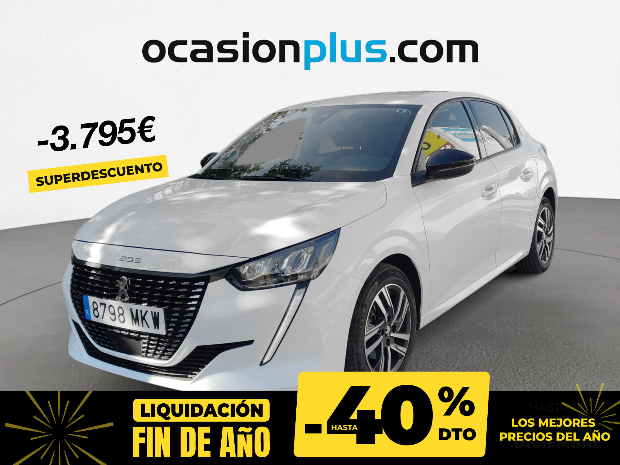 PEUGEOT 208 (BlueHDi 100 S&S Allure Pack 75 kW (100 CV)) en Madrid