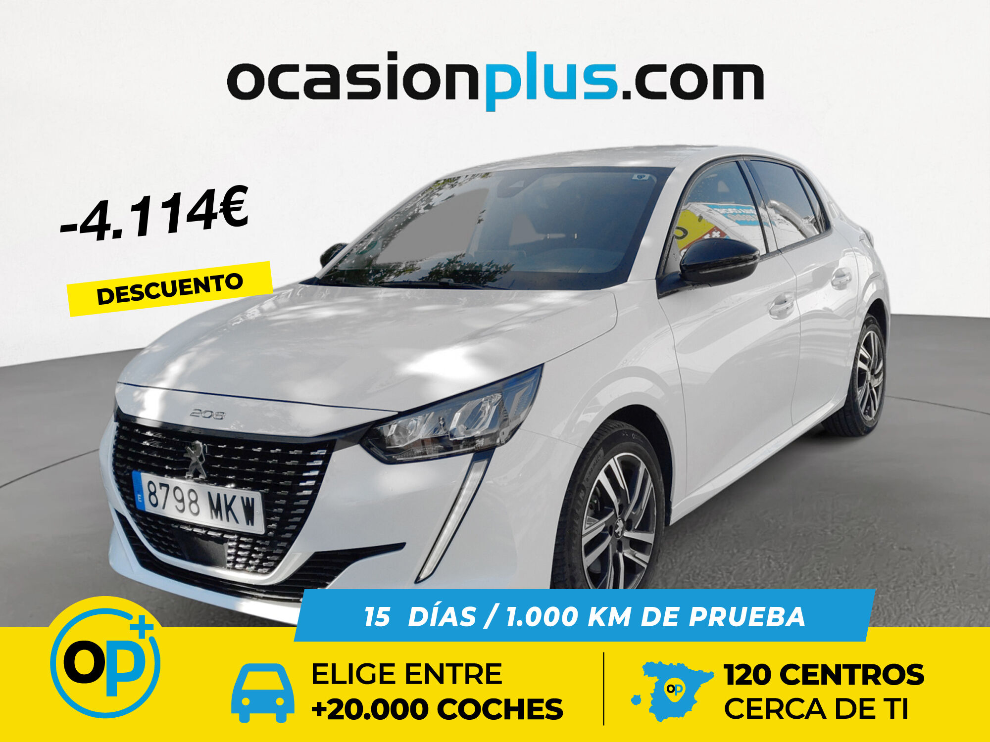 PEUGEOT 208 (BlueHDi 100 S&S Allure Pack 75 kW (100 CV)) en Madrid