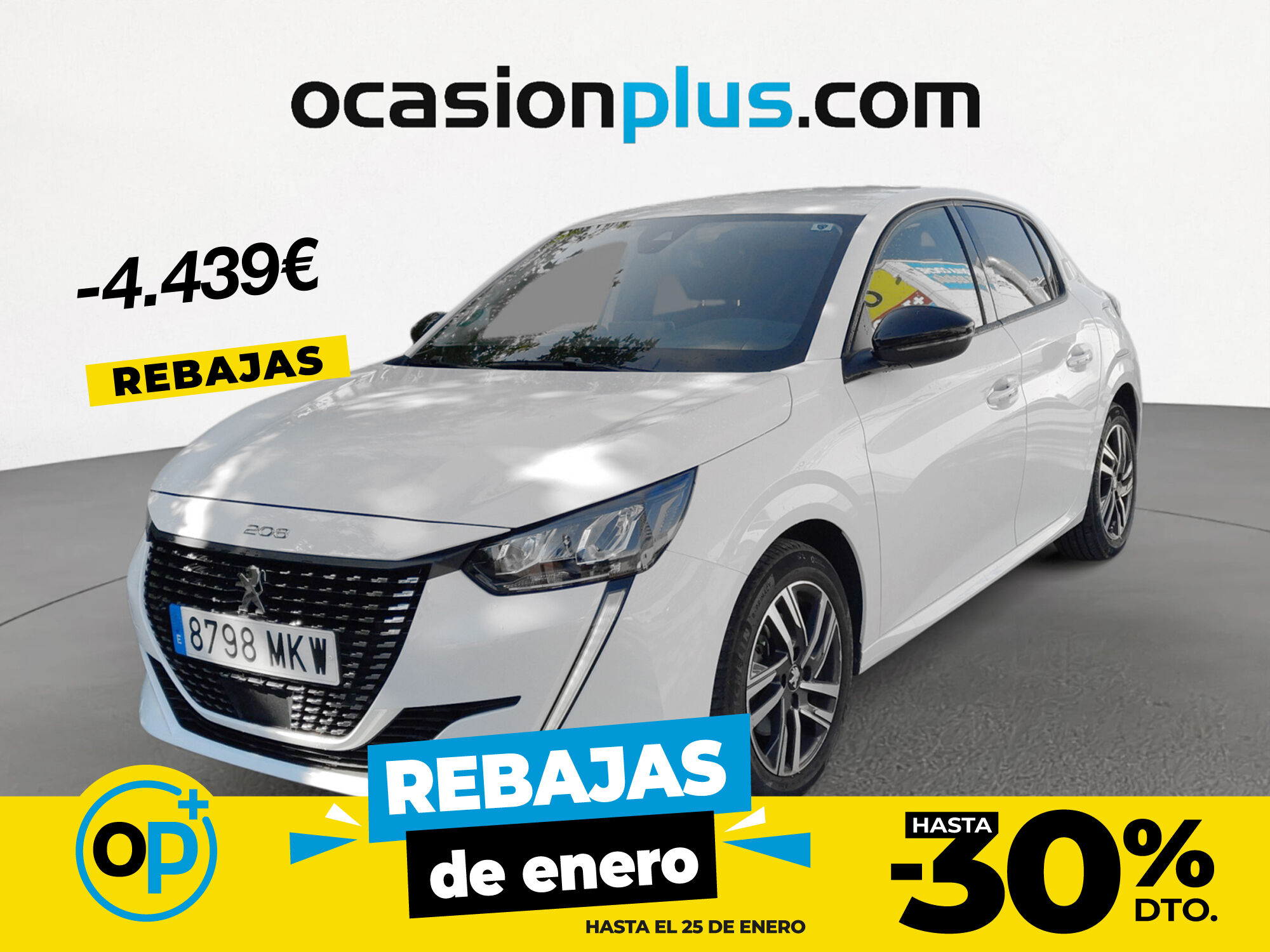 PEUGEOT 208 (BlueHDi 100 S&S Allure Pack 75 kW (100 CV)) en Madrid