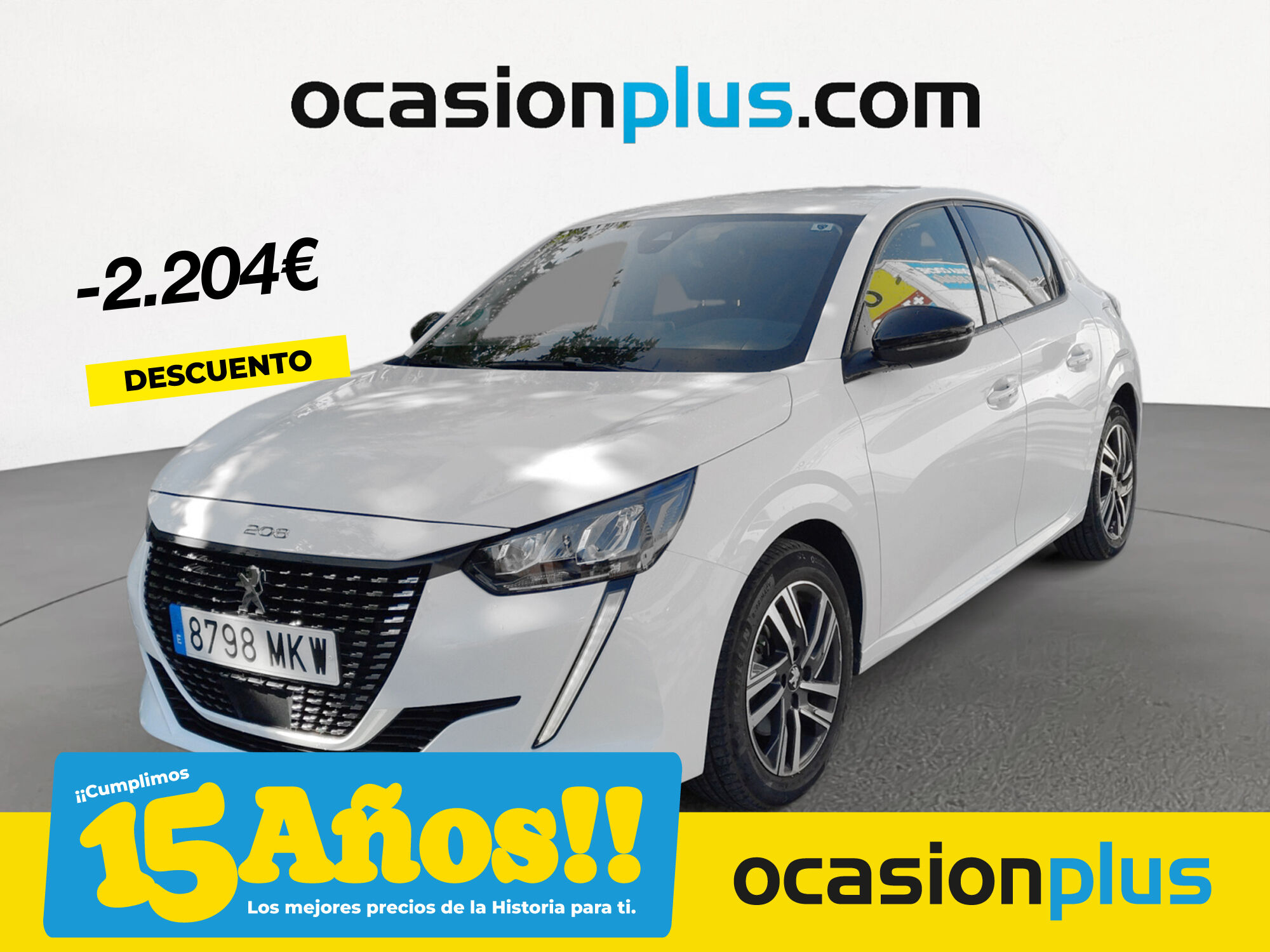 PEUGEOT 208 (BlueHDi 100 S&S Allure Pack 75 kW (100 CV)) en Madrid