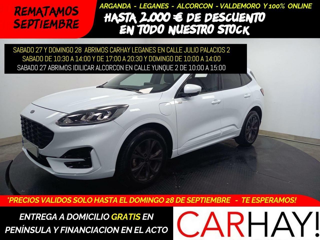 FORD Kuga (ST-LINE 2.5 DUR.PHEV 225) en Madrid