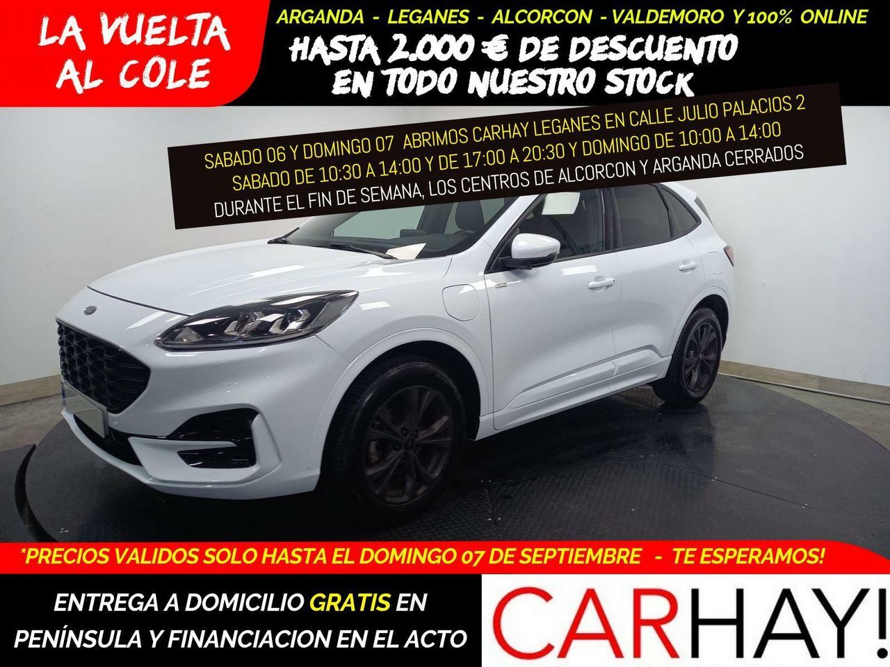 FORD Kuga (ST-LINE 2.5 DUR.PHEV 225) en Madrid