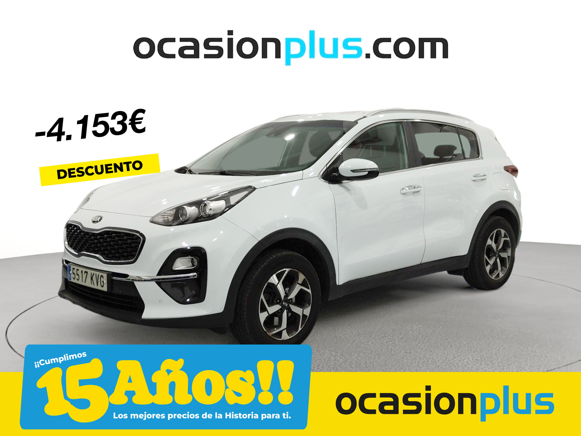 KIA Sportage (1.6 GDi Drive 4x2 97 kW (132 CV)) en Madrid