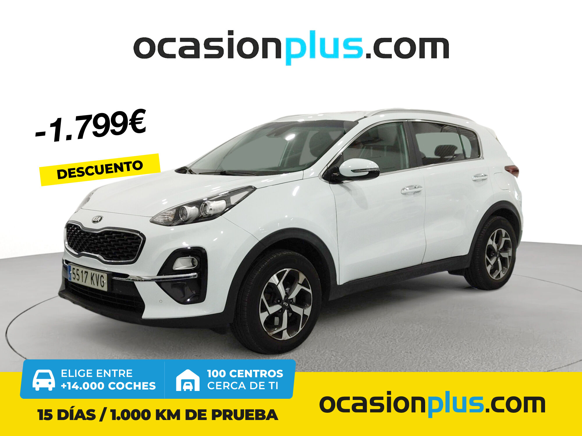 KIA Sportage (1.6 GDi Drive 4x2 97 kW (132 CV)) en Madrid
