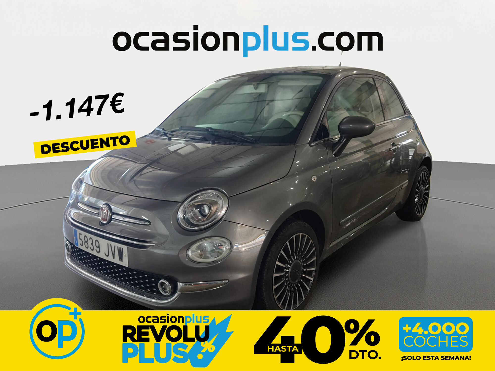Foto del FIAT 500 1.2 Lounge