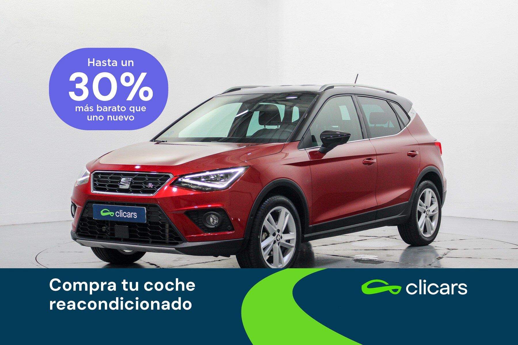 SEAT Arona (Arona 1.0 TGI S&S FR 90) en Madrid