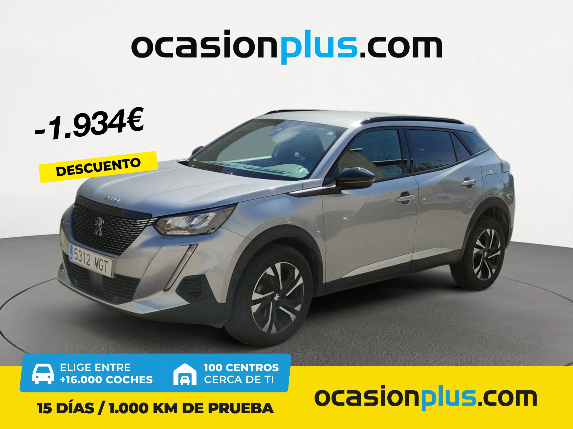 PEUGEOT 2008 (PureTech 100 S&S Allure 75 kW (100 CV)) en Madrid