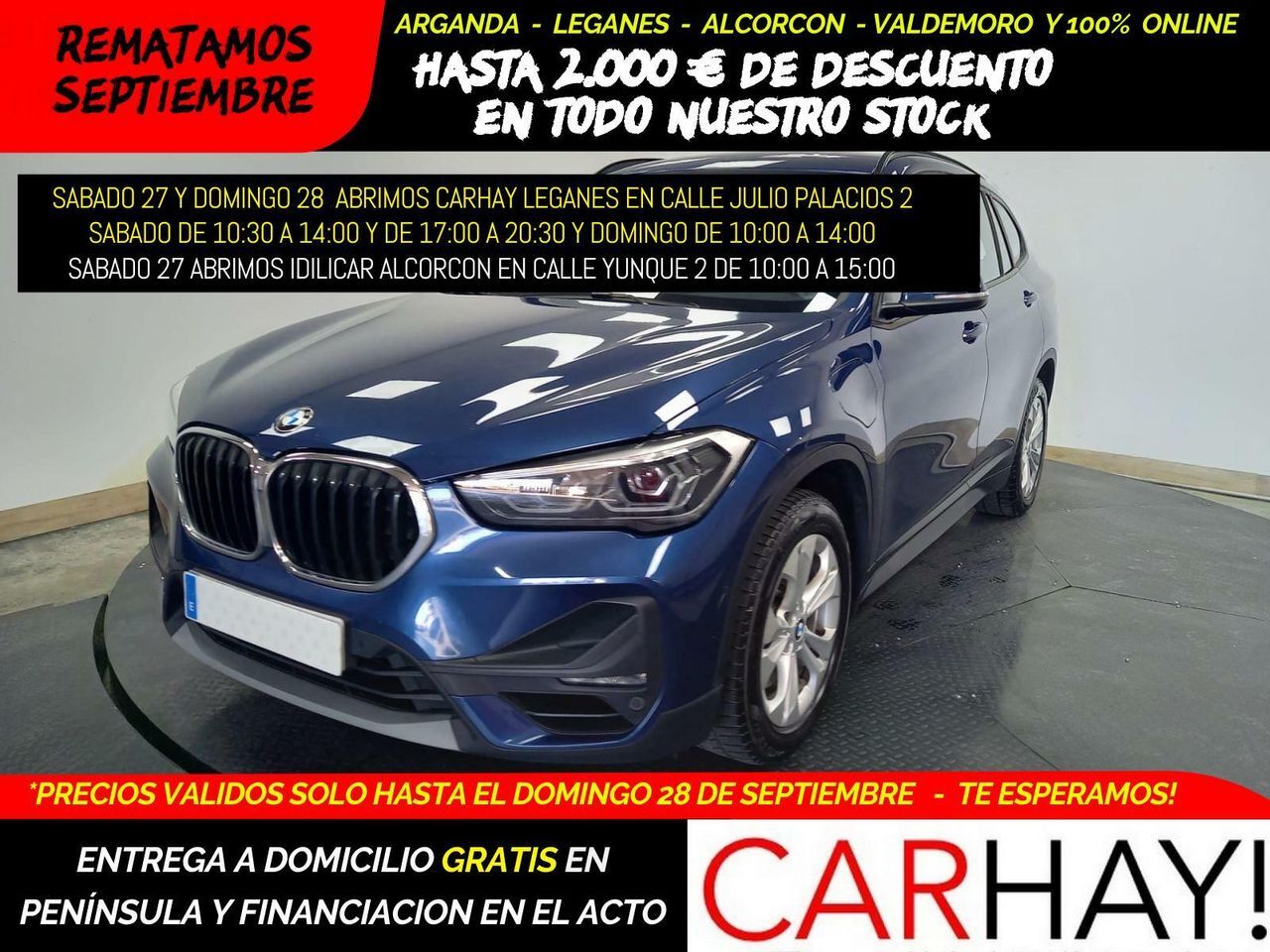 BMW X1 (1.5iA xDrive25e PHEV OPF ACO Business) en Madrid
