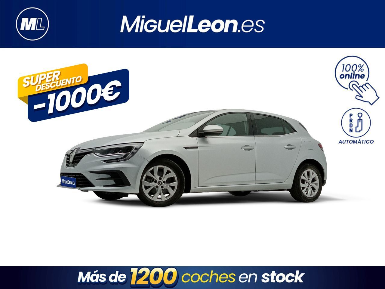 RENAULT Mégane (IV FASTBACK 1.6 16V) en Palmas, Las