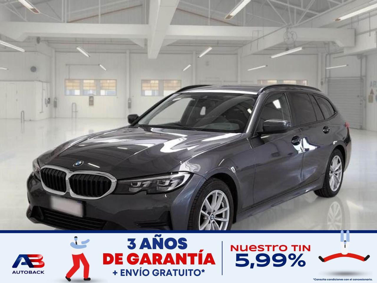 BMW Serie 3 (320i Auto. Touring) en Madrid