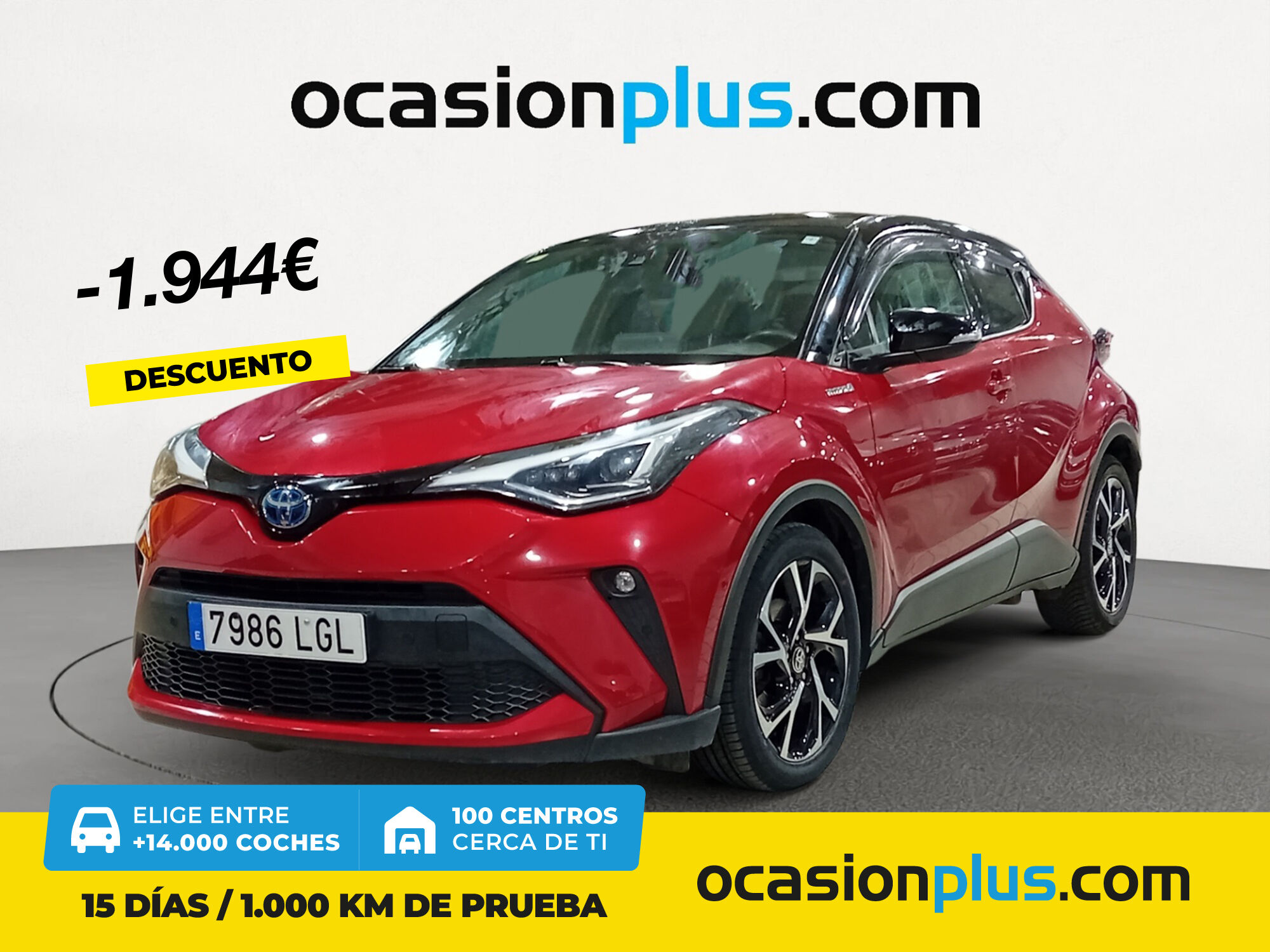TOYOTA C-HR (180H Advance Luxury 135 kW (184 CV)) en Madrid