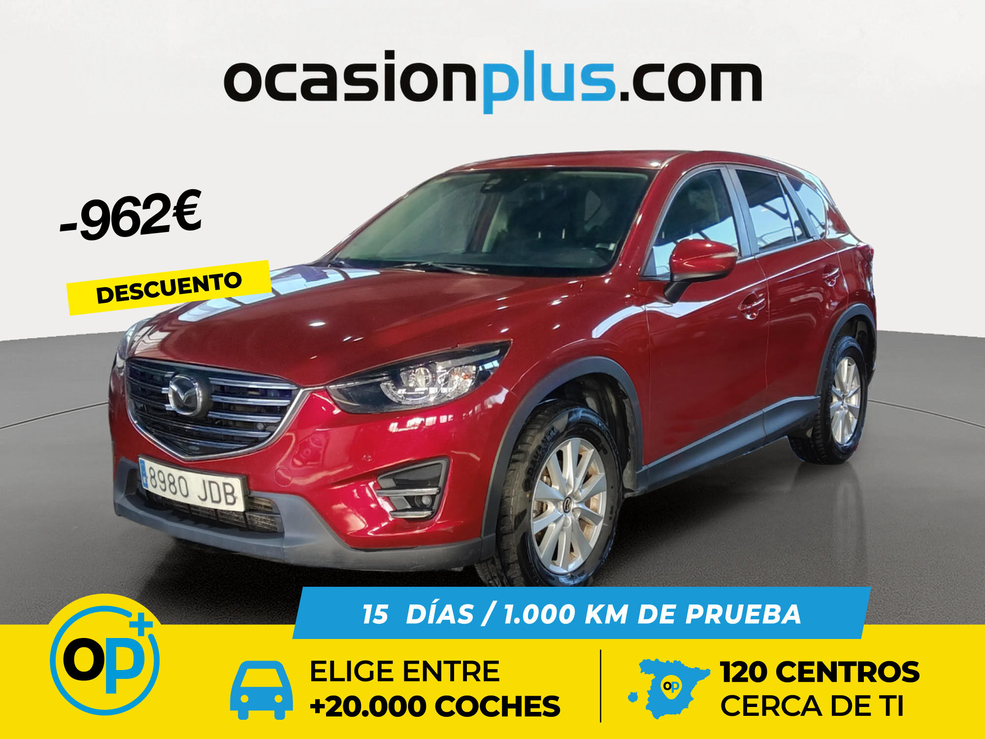 MAZDA CX-5 (2.2 DE Style+Navi 2WD 110 kW (150 CV)) en Madrid