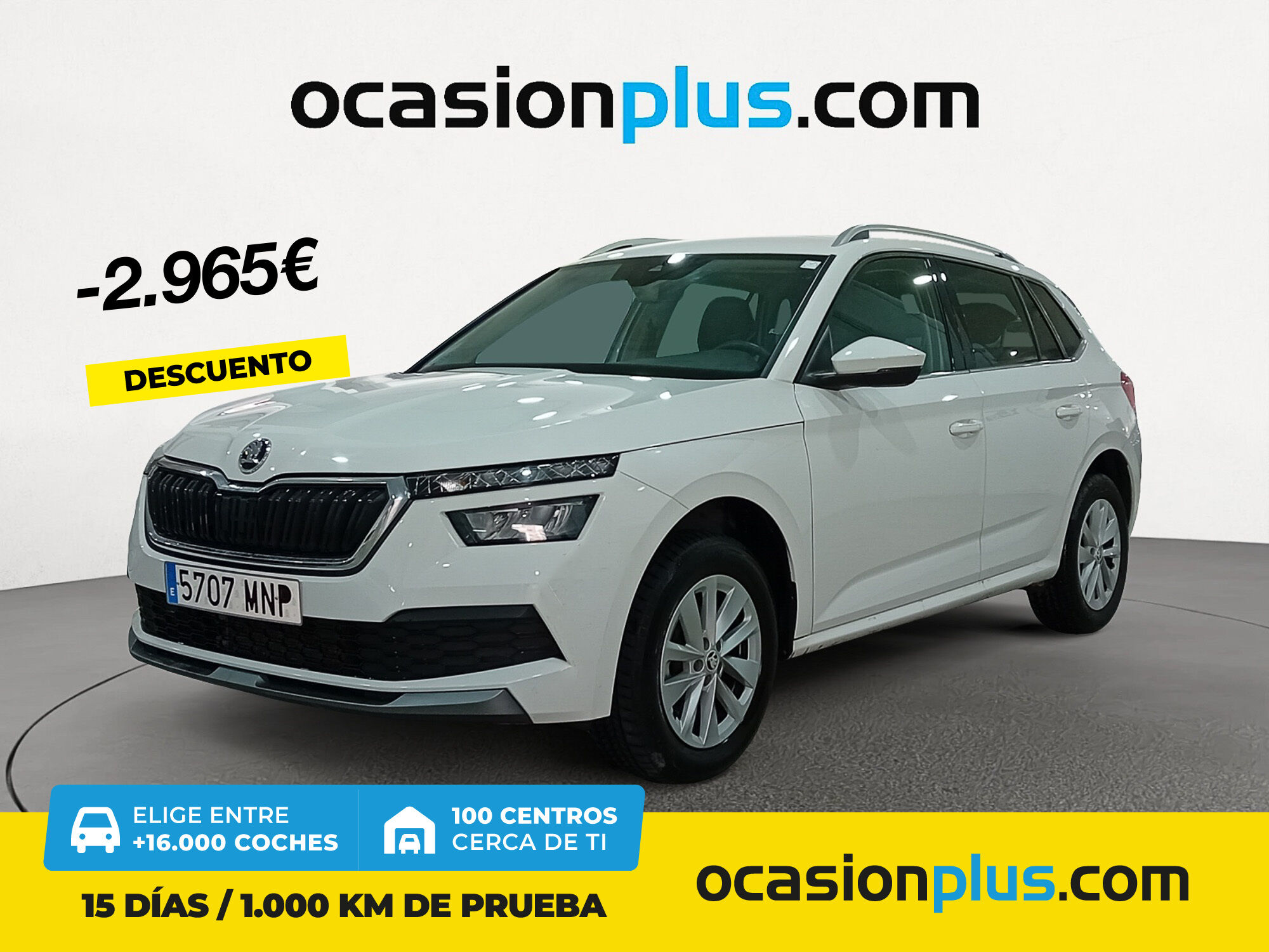 SKODA Kamiq (1.0 TSI Ambition 81 kW (110 CV)) en Madrid