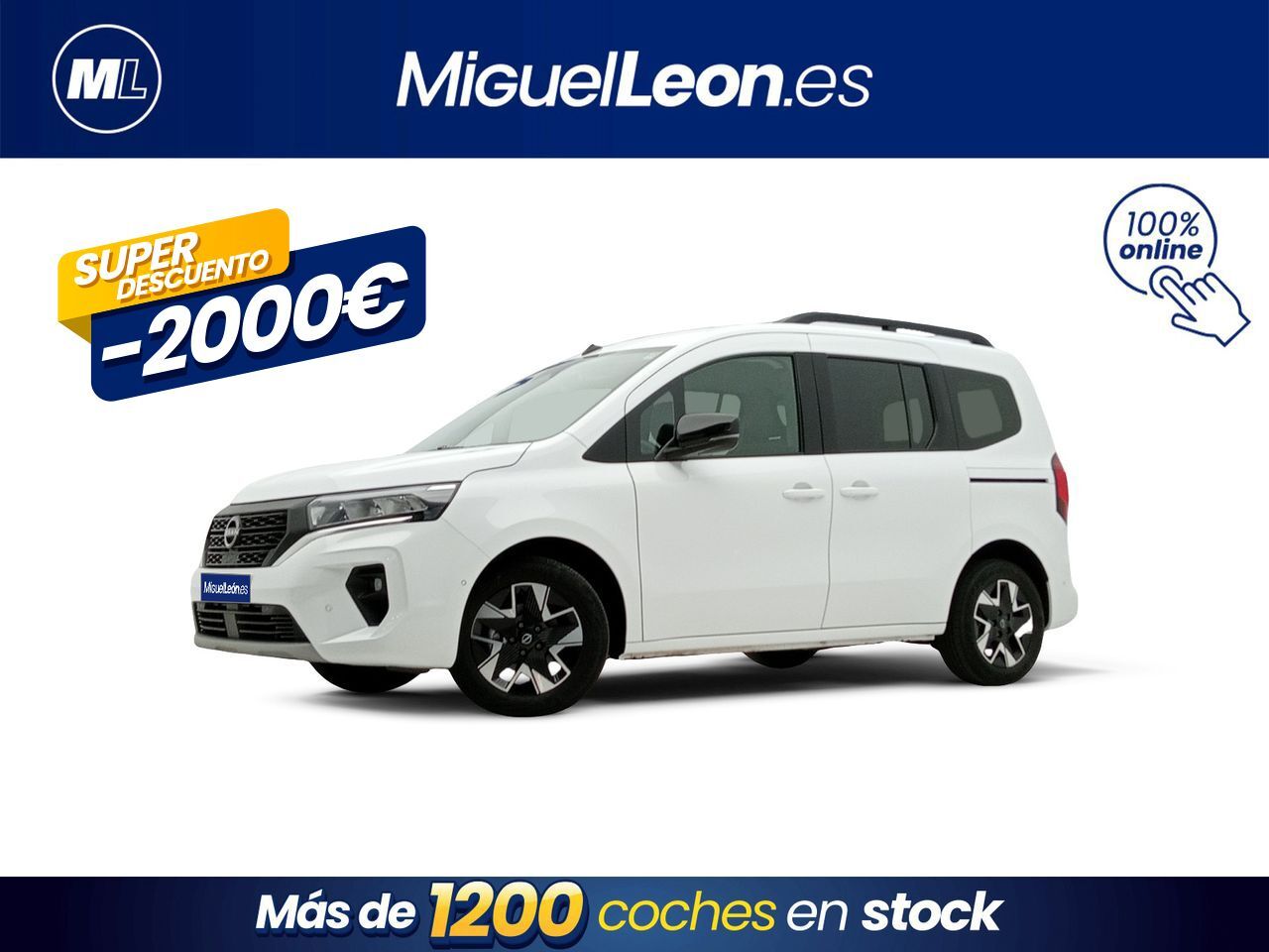 NISSAN Townstar (5 plazas 1.3G 96kW L1 N-Connecta) en Palmas, Las