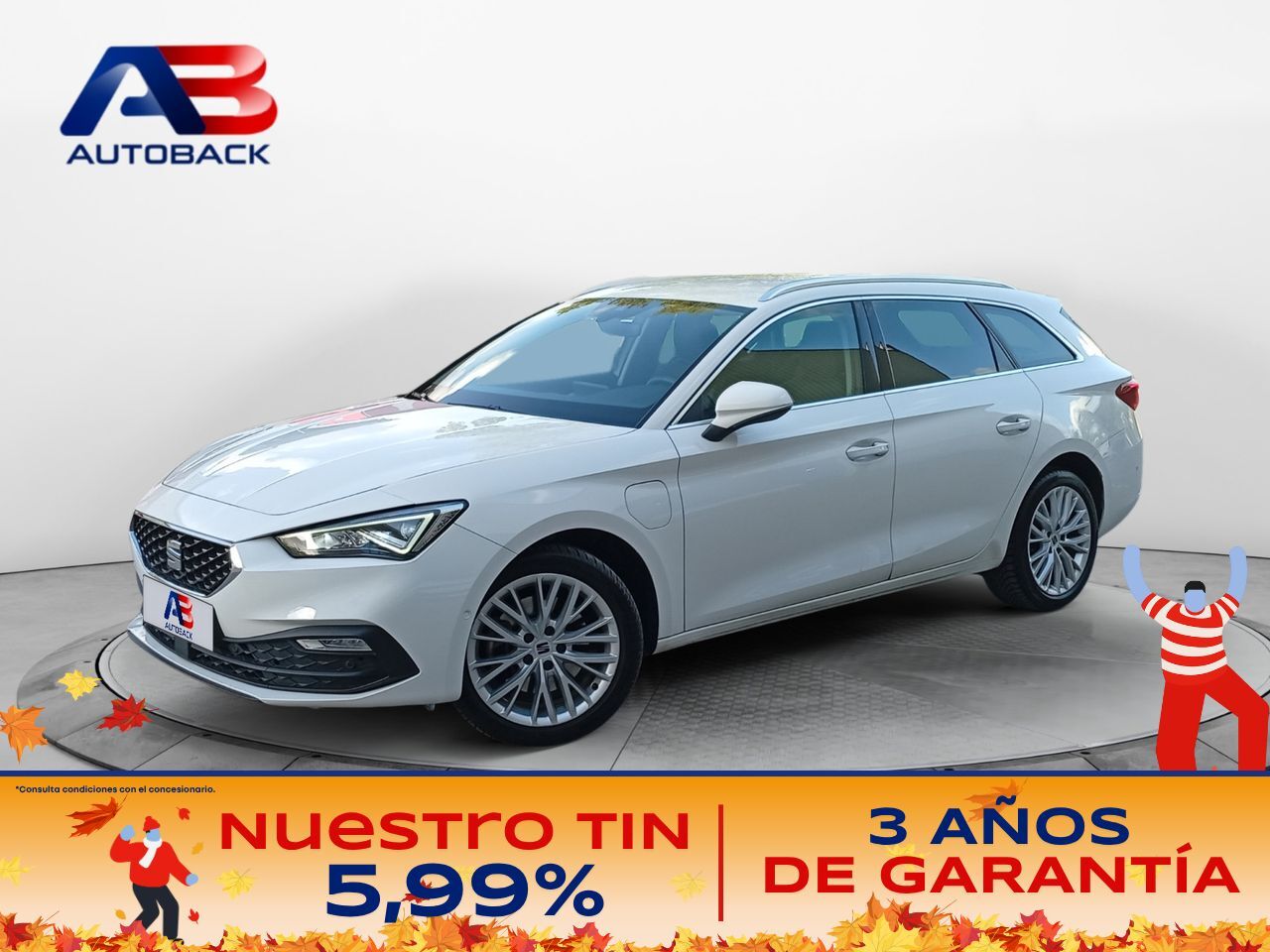 SEAT León (SP 1.4 e-Hybrid DSG S&S Xcellence) en Madrid