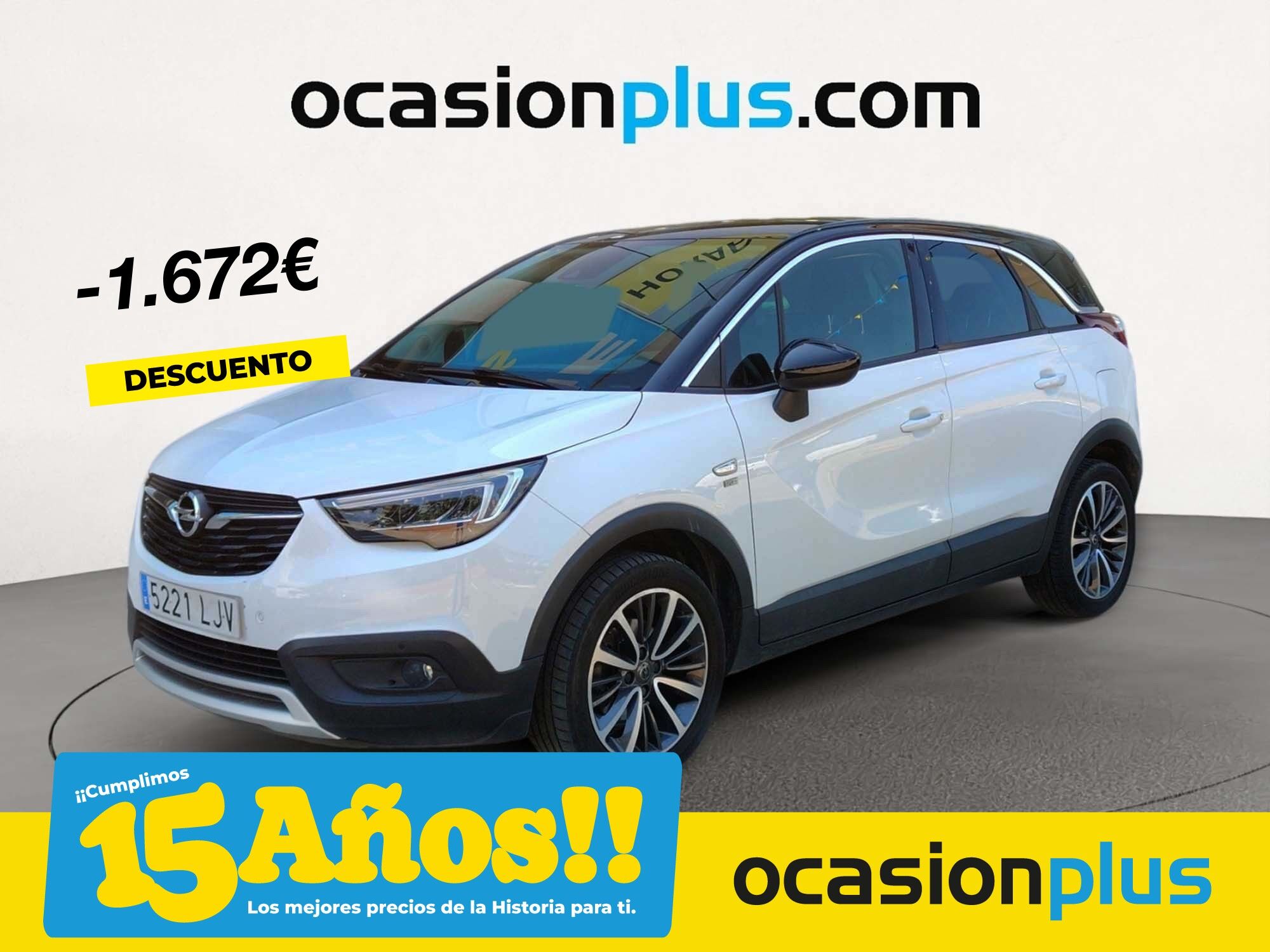 OPEL Crossland (1.2 S&S Design Line 120 Aniversario 81 kW (110 CV)) en Madr