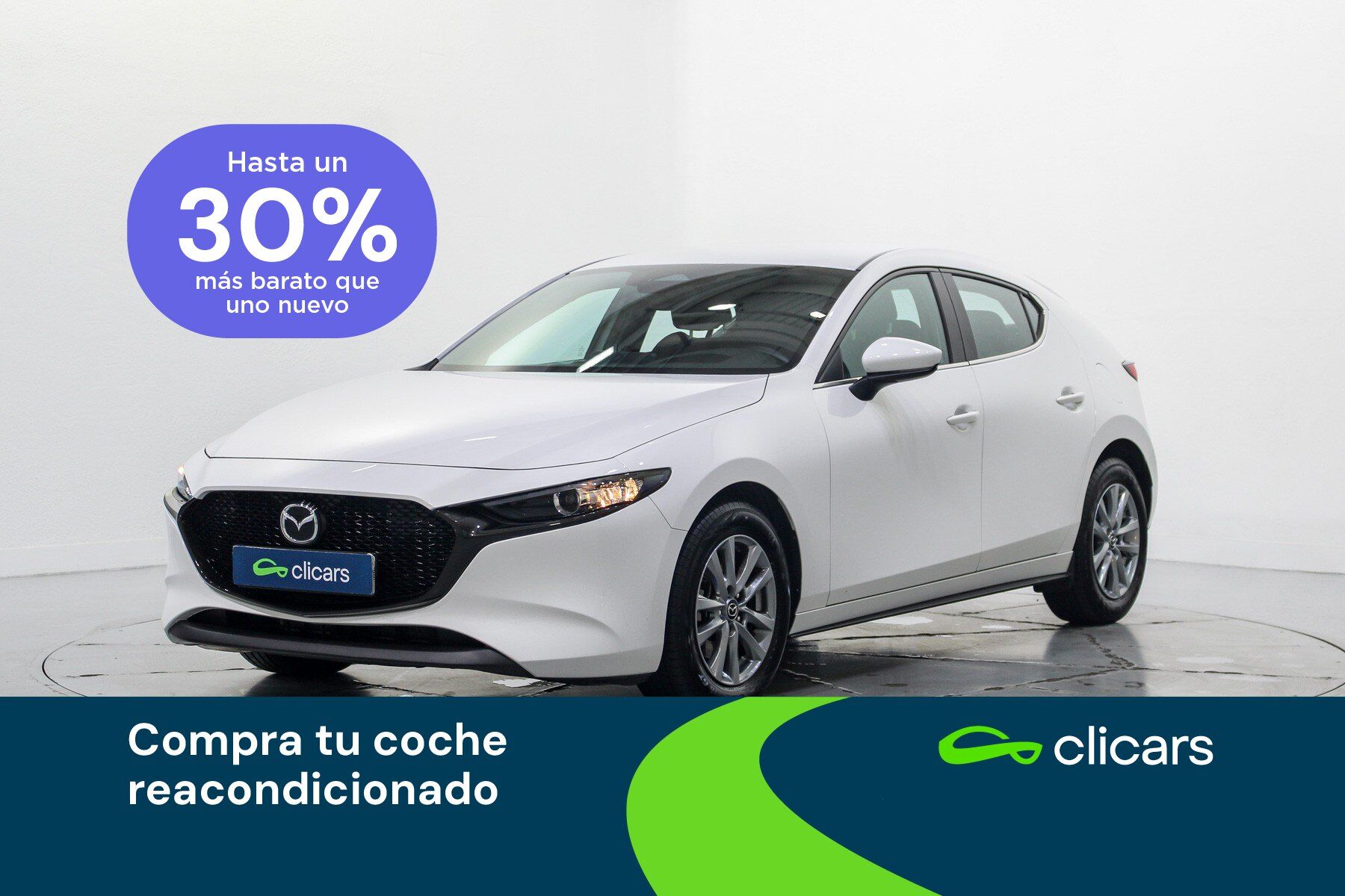 MAZDA Mazda3 (Mazda3 2.5 e-Skyactiv-G Prime-line Aut. 103kW) en Madrid