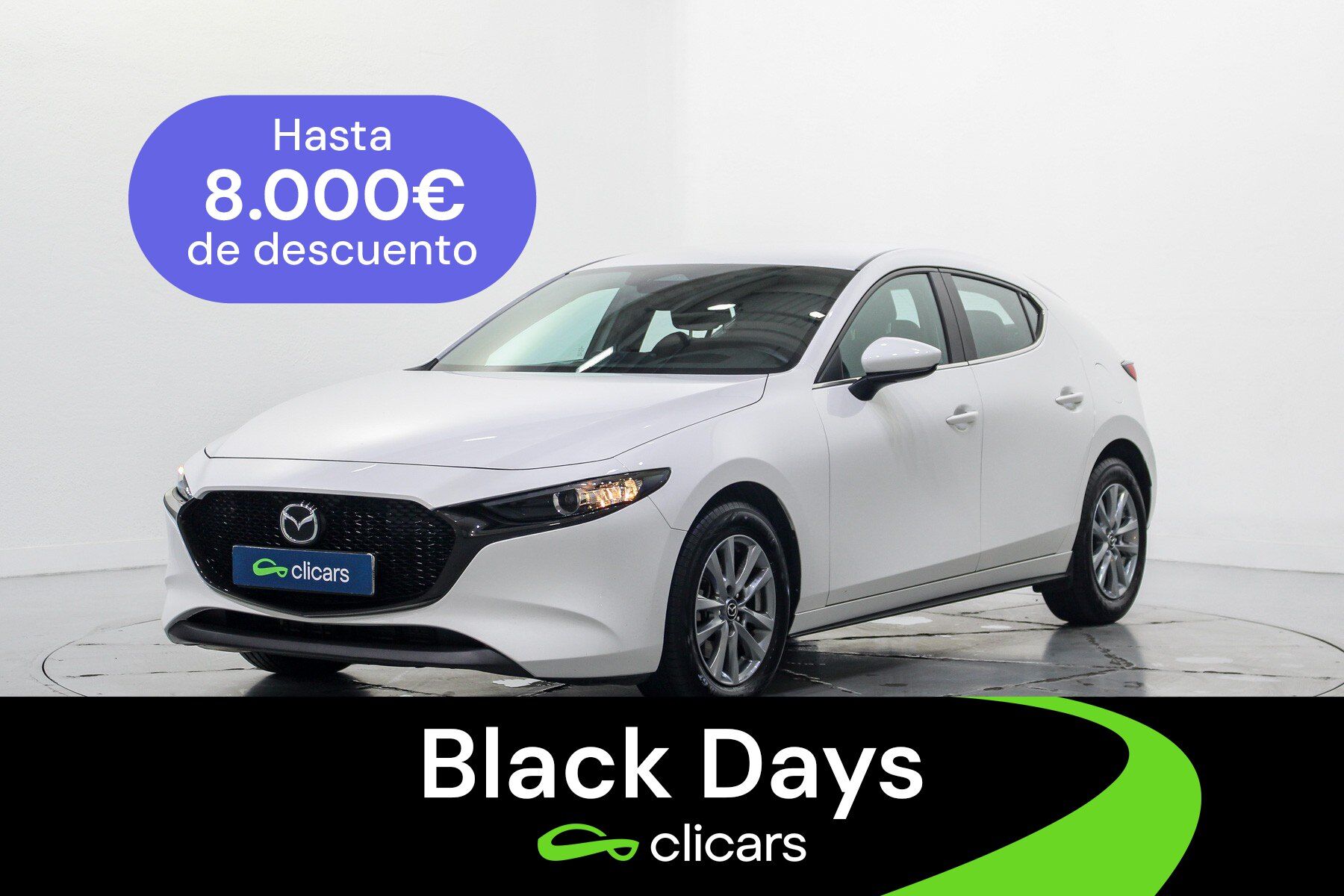 MAZDA Mazda3 (Mazda3 2.5 e-Skyactiv-G Prime-line Aut. 103kW) en Madrid