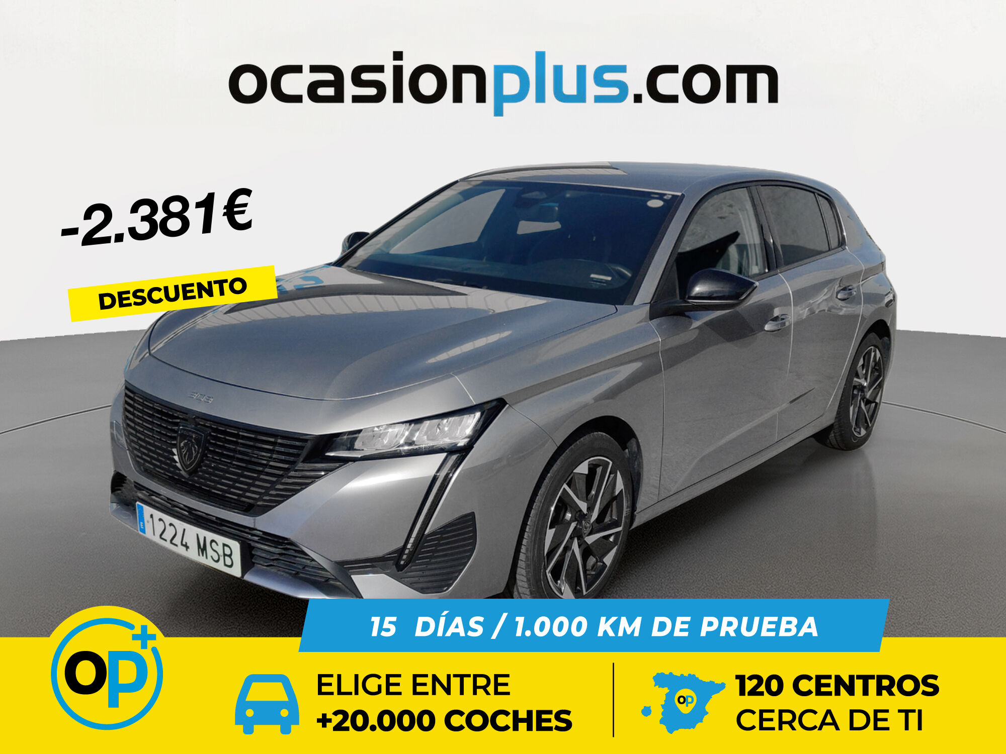 PEUGEOT 308 (BlueHDi 130 S&S Allure EAT8 96 kW (130 CV)) en Madrid