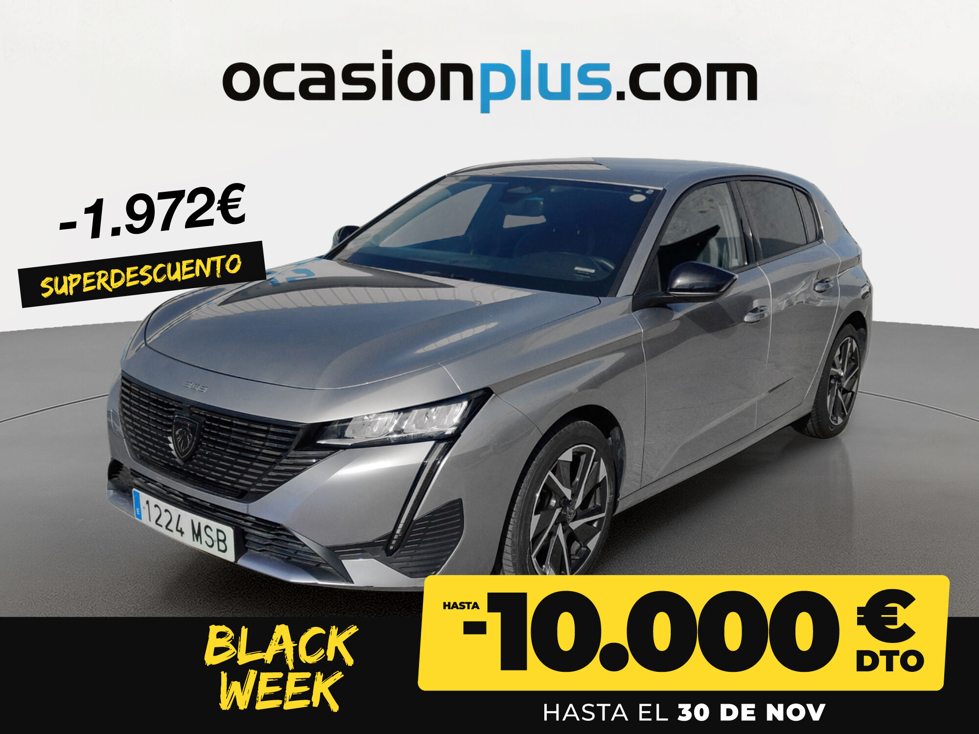 PEUGEOT 308 (BlueHDi 130 S&S Allure EAT8 96 kW (130 CV)) en Madrid