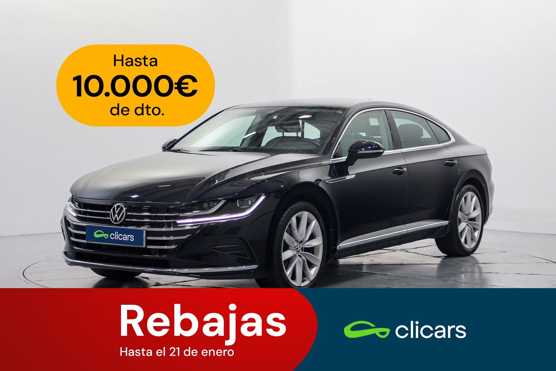 VOLKSWAGEN Arteon (Arteon e-hybrid 1.4 TSI Elegance DSG6) en Madrid