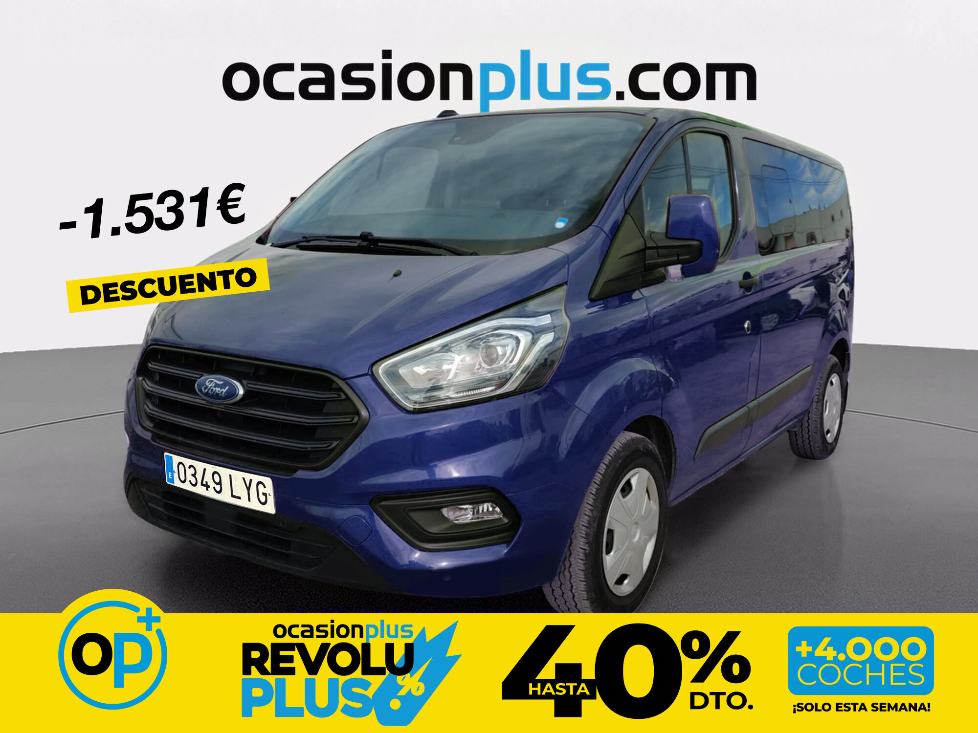 Foto del FORD Transit Custom FT 320 L1 Kombi Trend EcoBlue 130